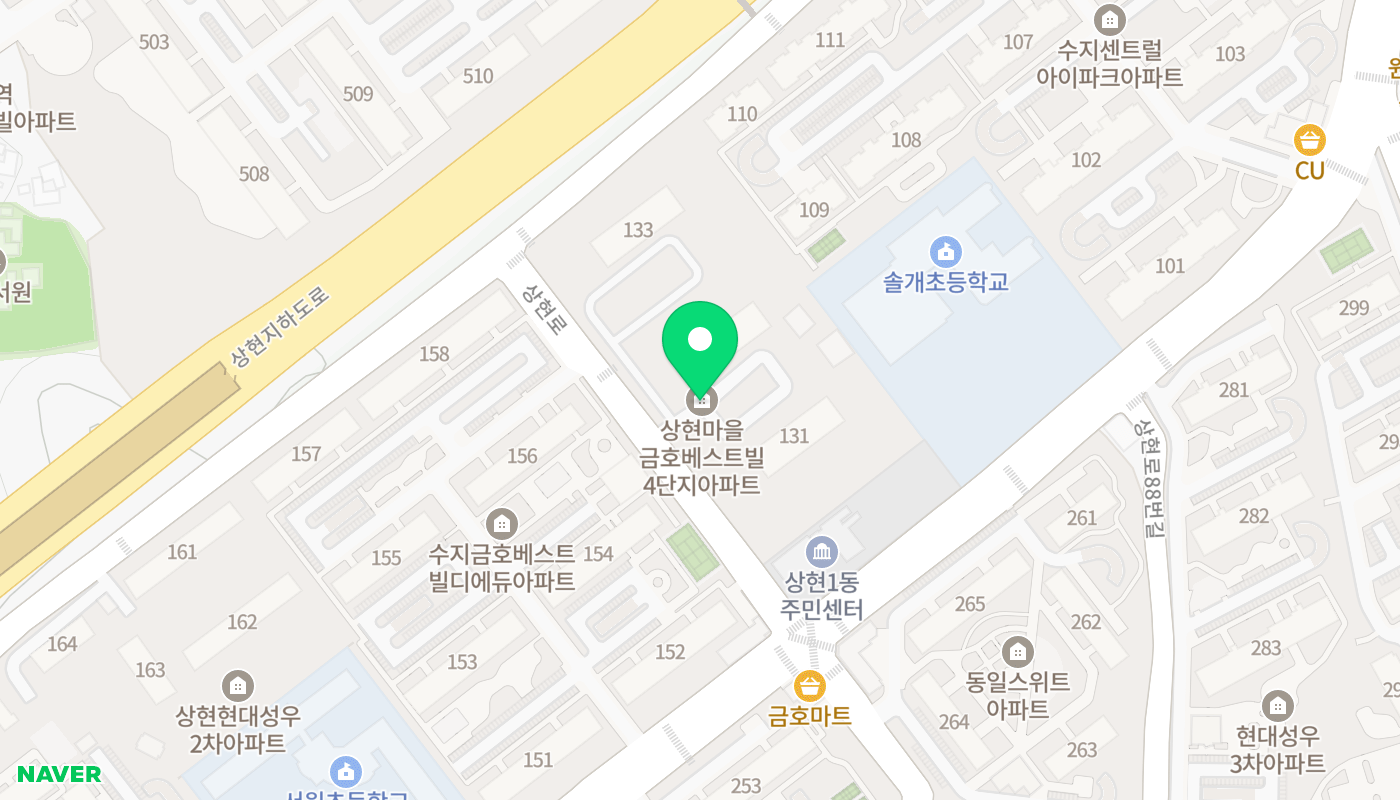 북구 아파트 경매 위치 지도