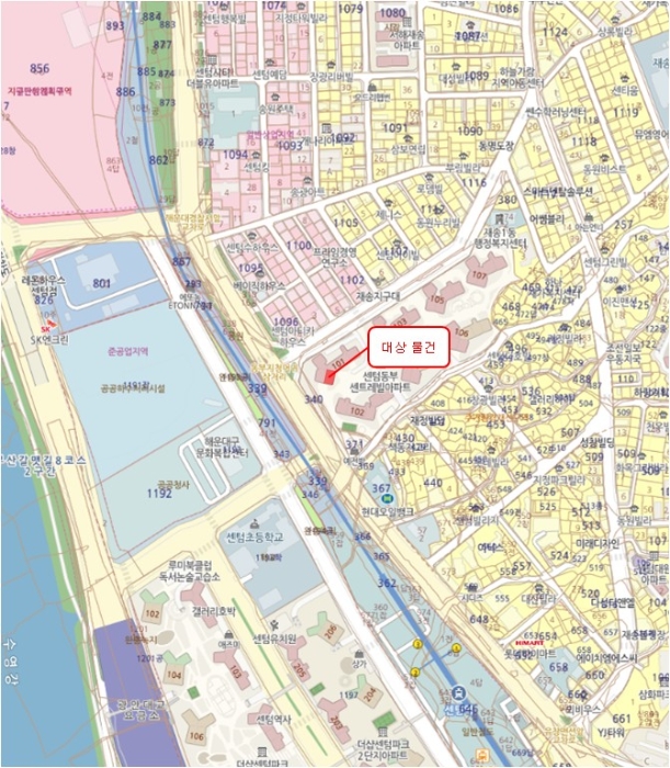 센텀동부센트레빌 경매 물건 사진