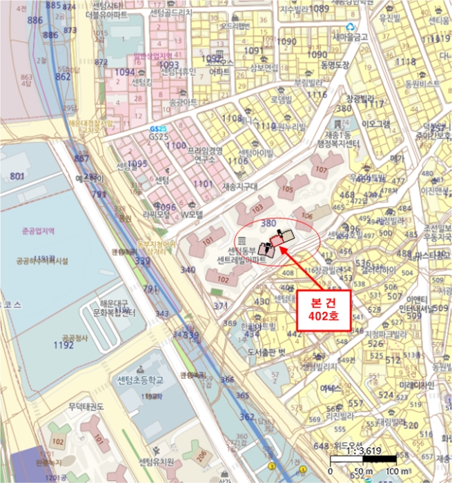 센텀동부센트레빌 경매 물건 사진