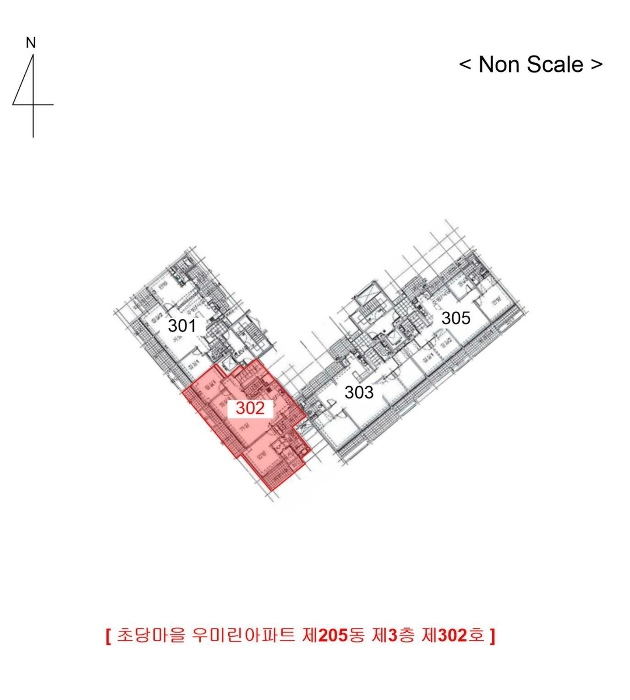 초당마을 우미린아파트 경매 물건 사진